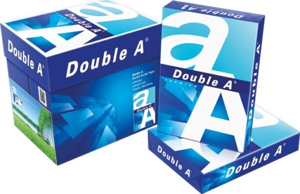 كرتون 5 رزم اوراق ماركة Double A
